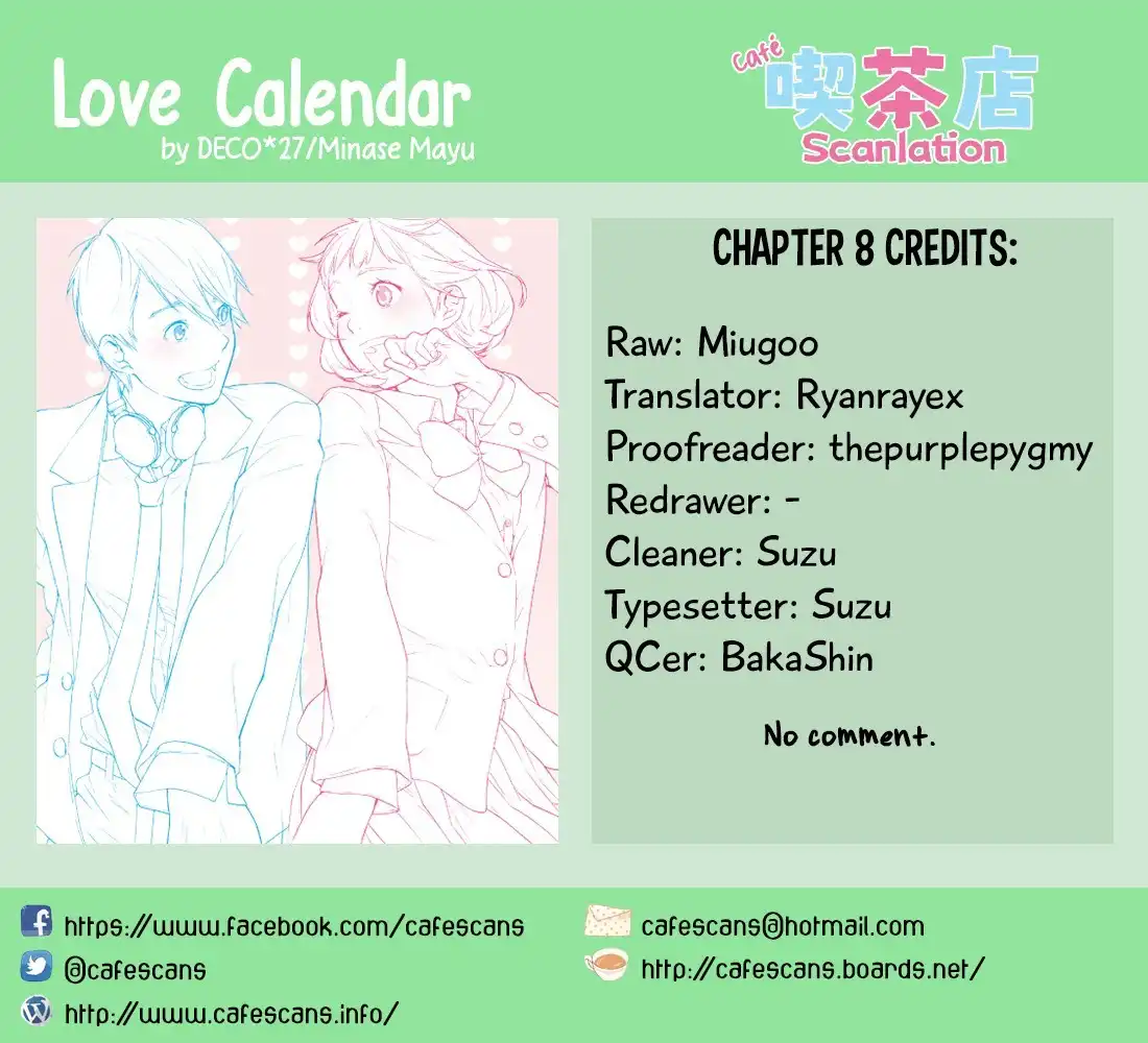 Love Calendar Chapter 8 1